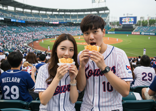야구경기관람시