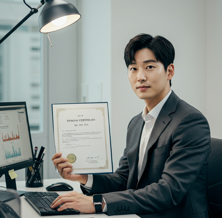 금융인증서 저장