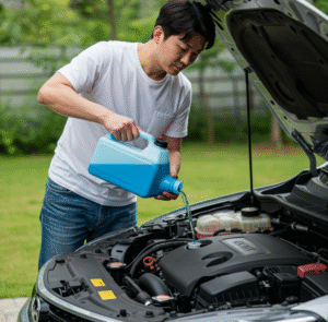 자동차 냉각수 셀프 보충 방법