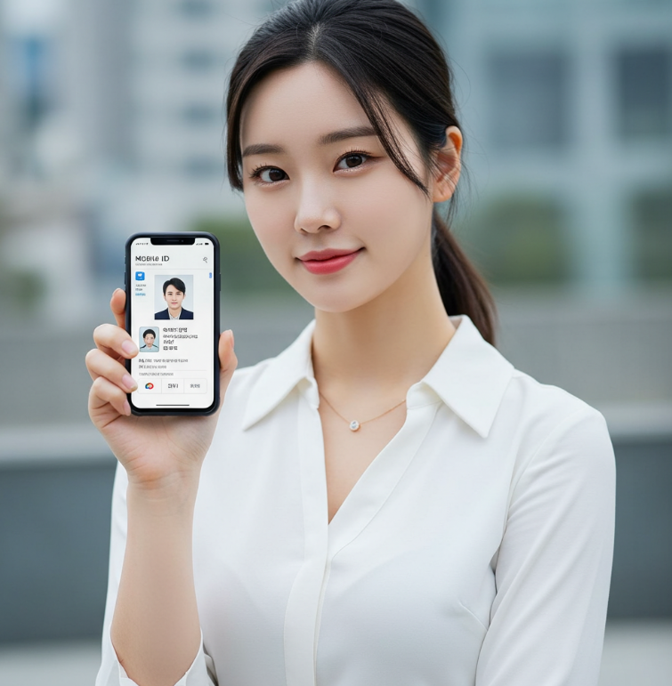모바일 운전면허증 발급방법