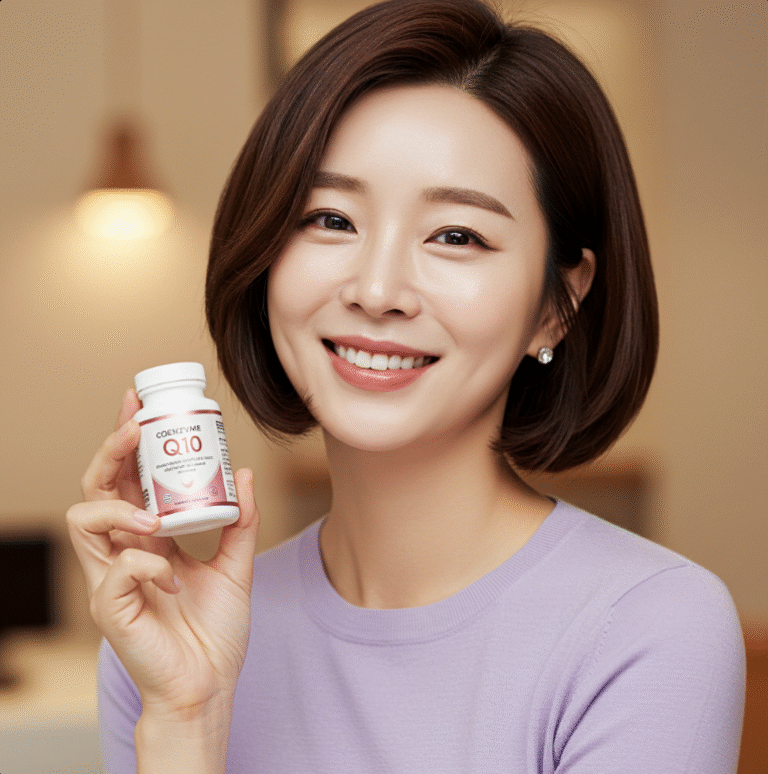 코엔자임Q10이 노화 방지와 심장 건강에 주는 영향