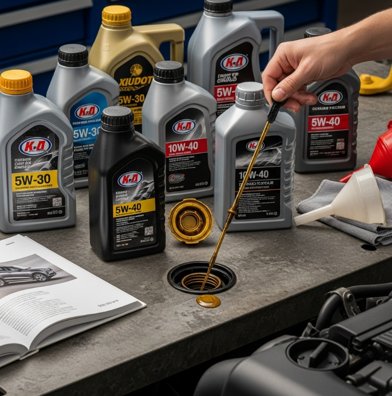 내 차에 꼭 맞는 자동차 오일 고르는 법(점도·브랜드)