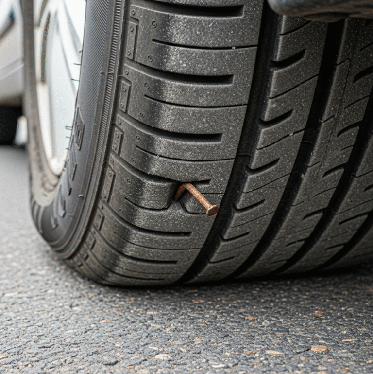 타이어 펑크 방지를 위해 운전자가 할 수 있는 예방법은?