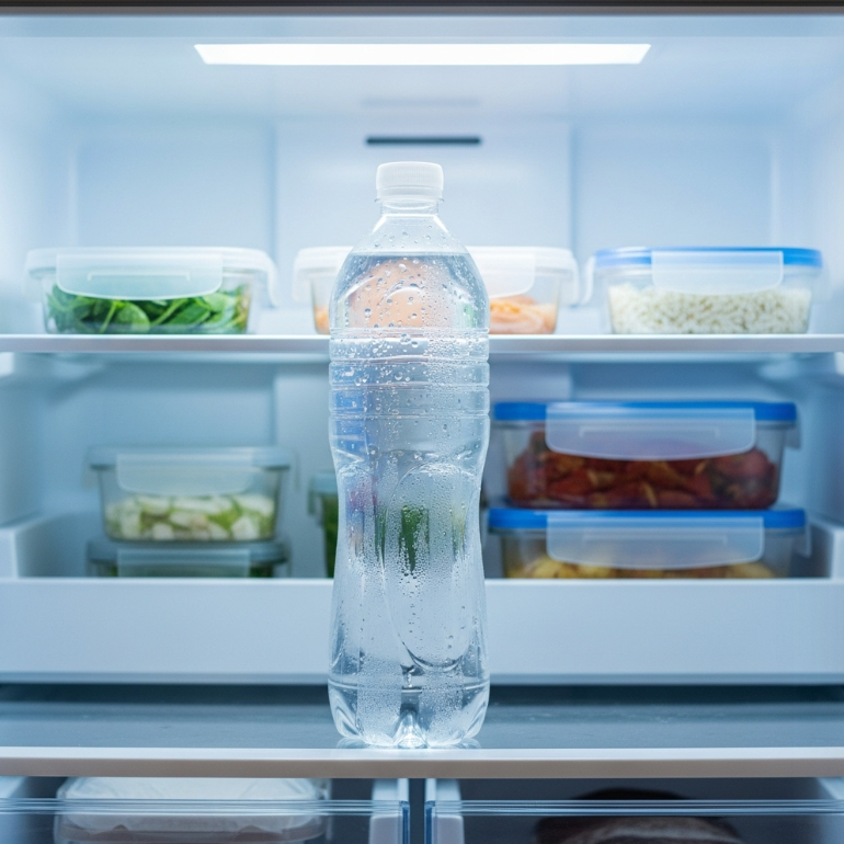 냉장고 속 물병에 물때가 끼는 이유는?