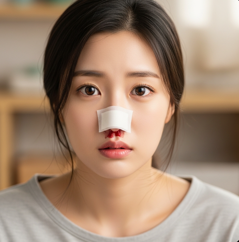 코피 날 때 머리 뒤로 젖히면 안 되는 이유+30초 지혈법