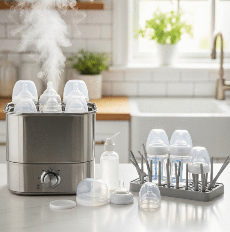 신생아 젖병소독 3분만에 끝내는 초간단 방법