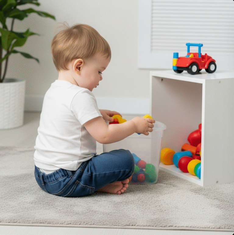 21개월 아기 장난감 안 치울때 100% 스스로 치우게 만드는 노래