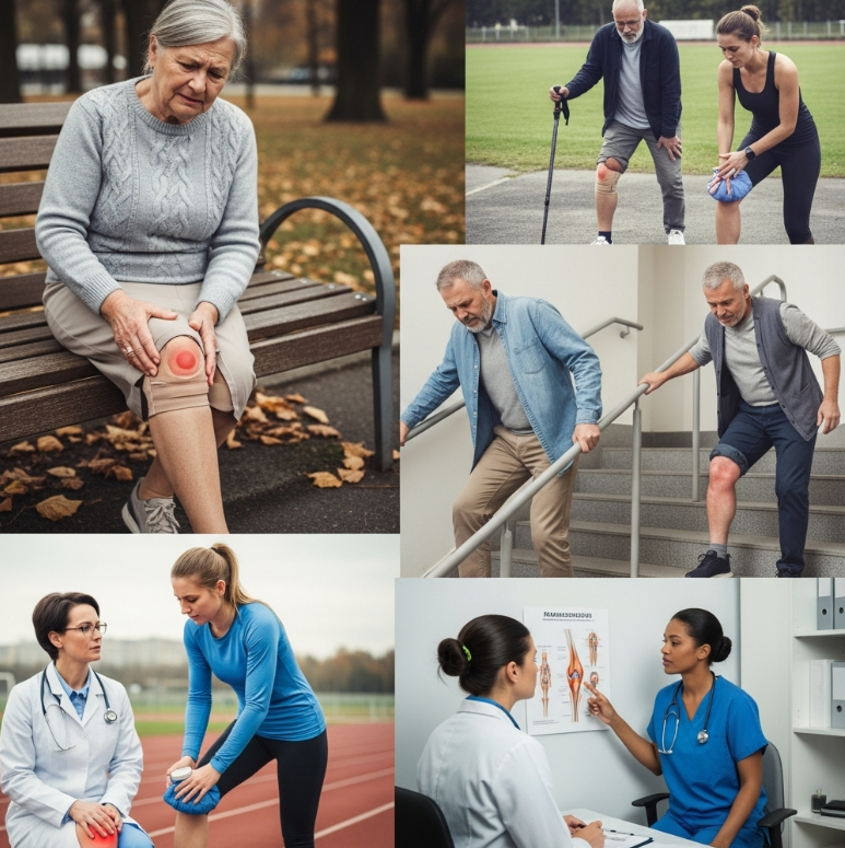 무릎 관절염과 연골 손상은 어떻게 구분할까?