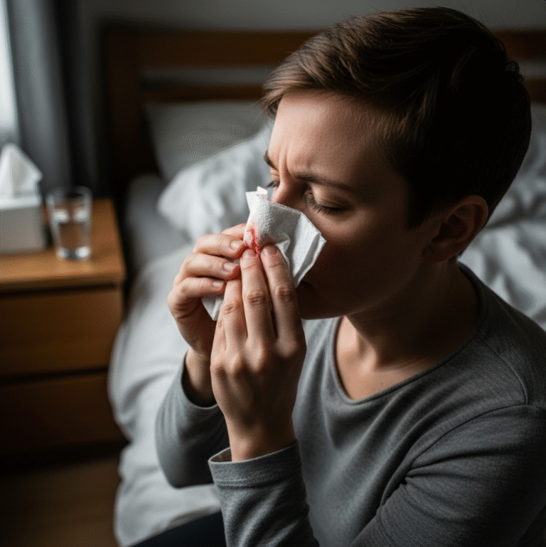 겨울철 코피 자주 나는 이유와 대처법