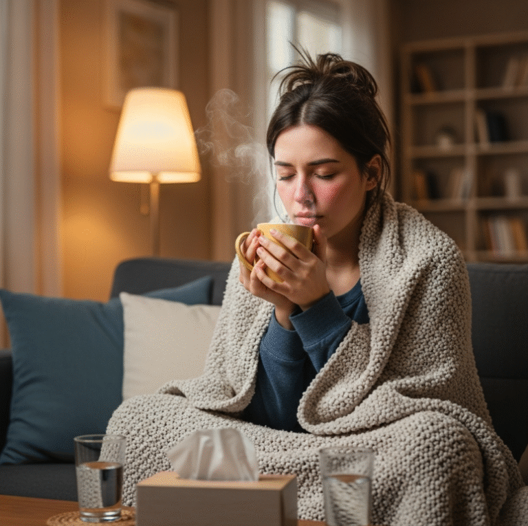 겨울철 감기 걸리기 쉬운 이유