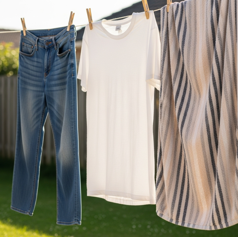 세탁 후 옷이 뻣뻣하게 마르는 이유는 탈수 때문일까?