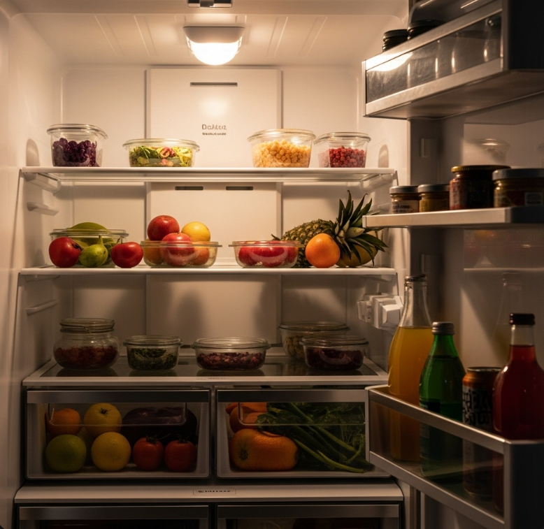 냉장고 안 불빛이 깜빡일 때 점검할 부분은?