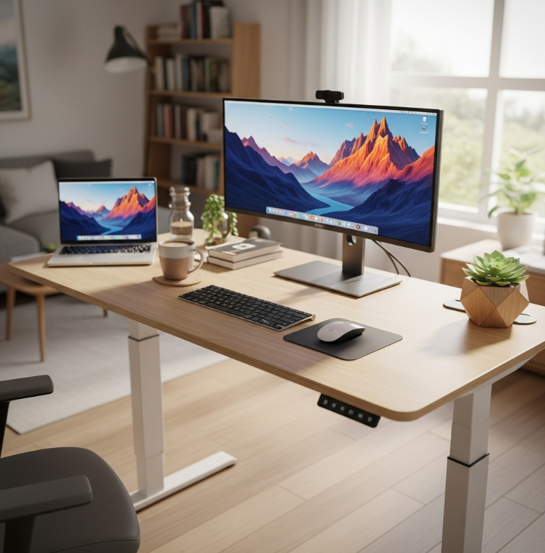 서서 일하는 책상이 건강에 좋은가?