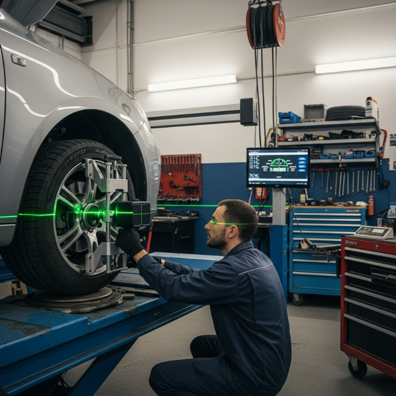 휠 얼라인먼트는 얼마나 자주 점검해야 하나요?