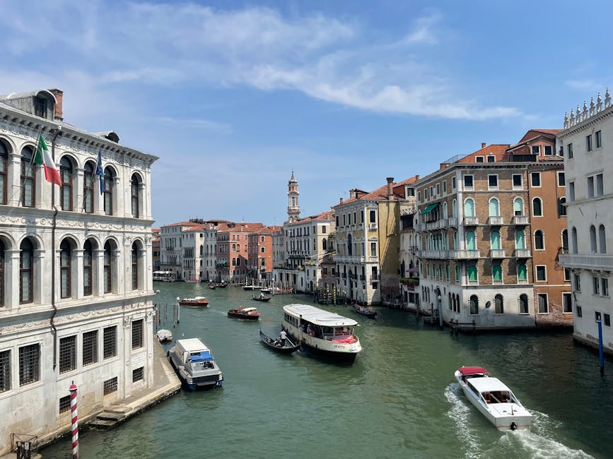 Free stock photo of blue sky, boats, bridge view